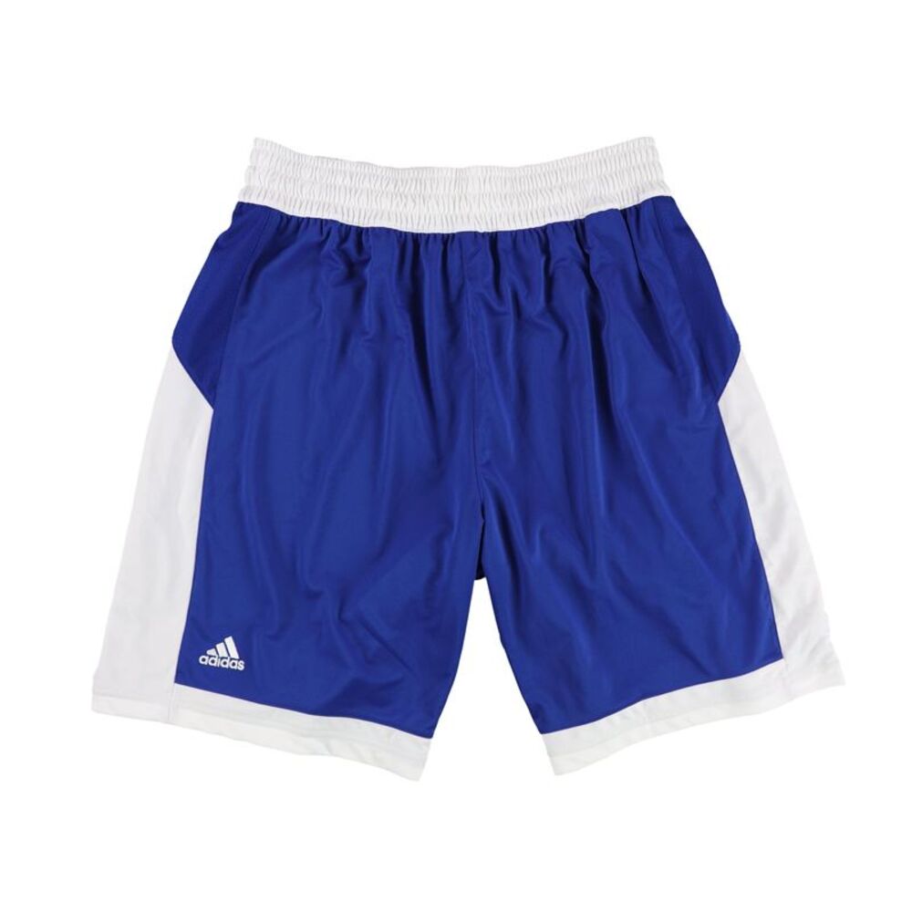 Adidas Mens Two Tone Basketball Athletic Workout Shorts, Blue, 2XL, DM